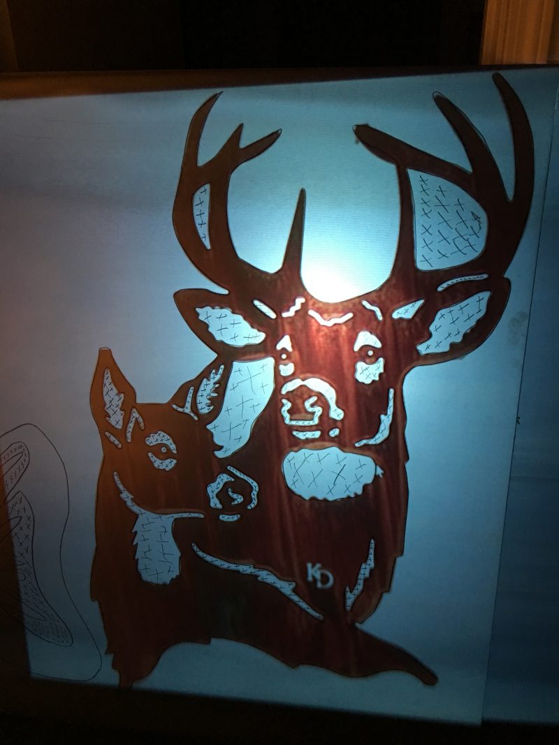 How To Plasma Cut Metal Art From Start To Finish With A Projector ...