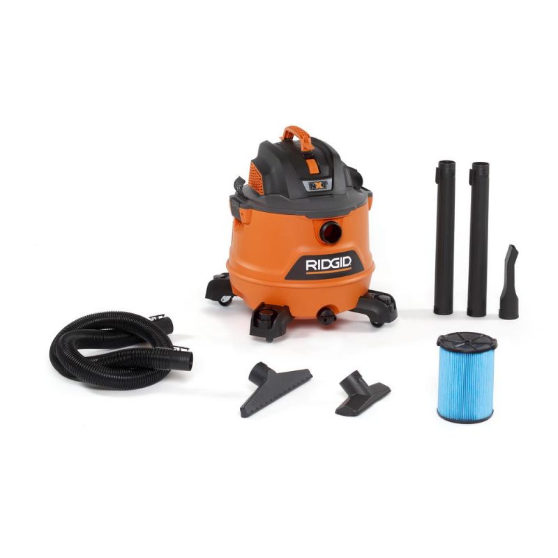 OUR REVIEW RIDGID 14 Gal. 6.0Peak HP NXT Wet/Dry Shop Vacuum (HD1400